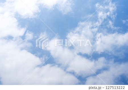 夏の空 夏空 青空 空 夏 晴れ 6月 【東京都】 127513222