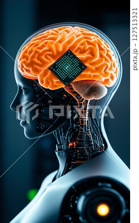 【AI生成】BCI（Brain-Computer Interface）脳内チップ 127513321