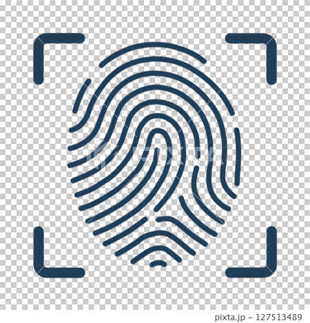 指紋認證影像“AI生成影像” 127513489