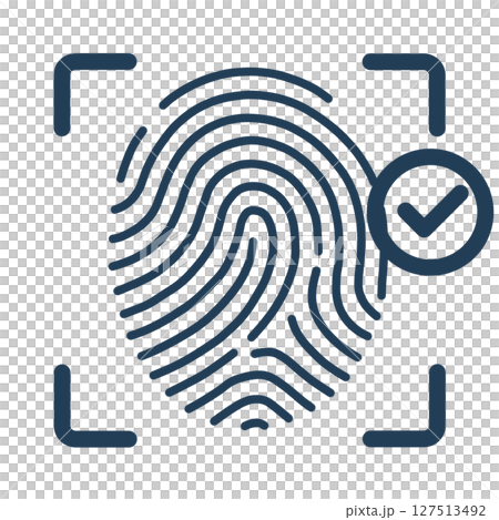 指紋認證影像“AI生成影像” 127513492