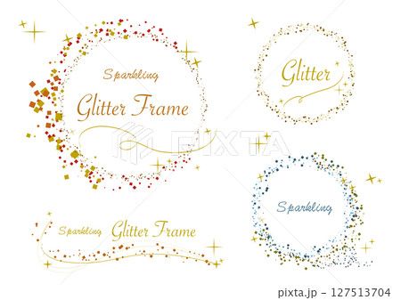 グリッターフレームセット 127513704