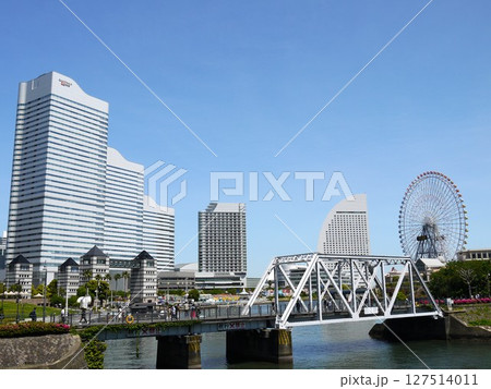みなとみらい北仲橋からの風景 みなとみらい北仲橋からの風景 127514011