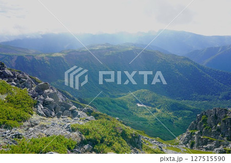 読売新道からの雲ノ平 127515590