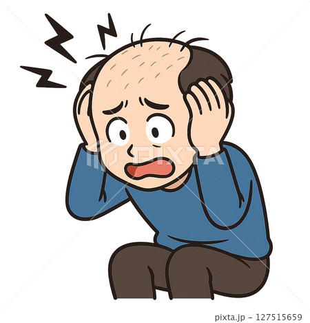 薄毛の悩み 127515659