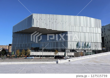 ノルウェー・オスロ、図書館 ノルウェー・オスロ、図書館 127515739