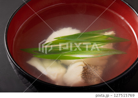 真鱈 お吸い物 真鱈 お吸い物 127515769