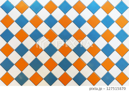 Colorful Ceramic Tile Background for Interior Design Projects 127515870