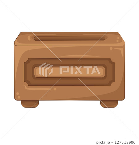Illustration of Infaq Box Illustration of Infaq Box 127515900
