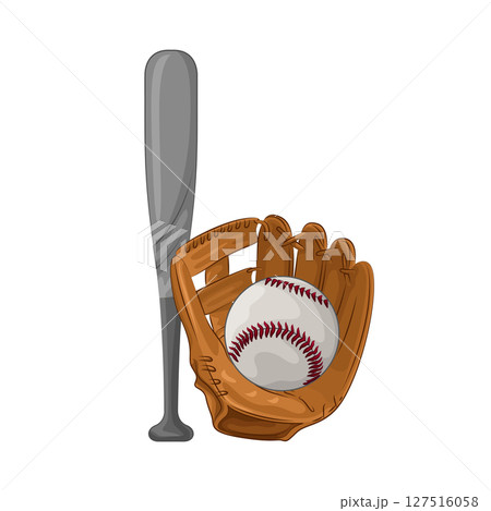 Illustration of Baseball  127516058