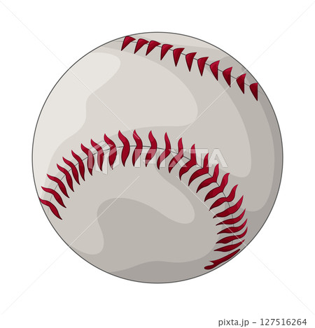 Illustration of Baseball ball Illustration of Baseball ball 127516264