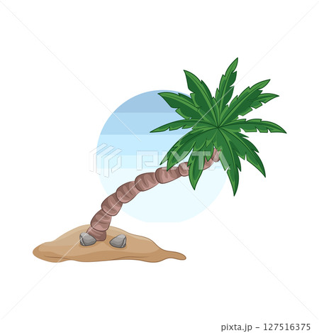 Illustration of Palm Tree 127516375