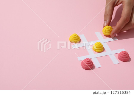 Jelly candy, concept of tasty and sweet food 127516384