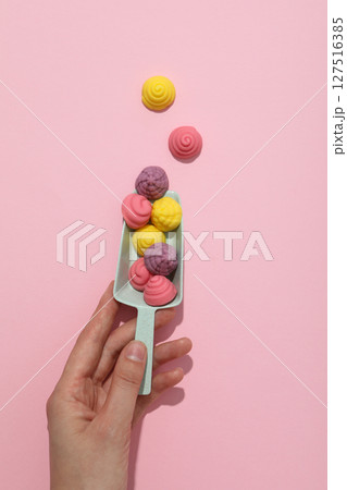 Jelly candy, concept of tasty and sweet food Jelly candy, concept of tasty and sweet food 127516385