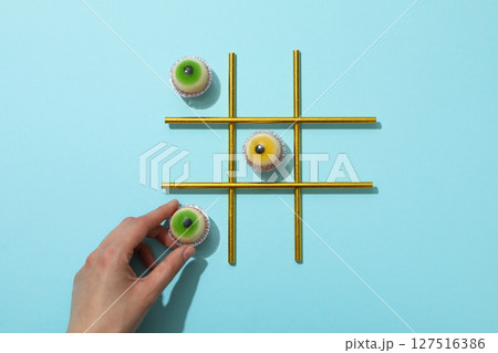 Jelly candy, concept of tasty and sweet food 127516386