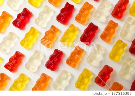 Jelly candy, concept of tasty and sweet food Jelly candy, concept of tasty and sweet food 127516393