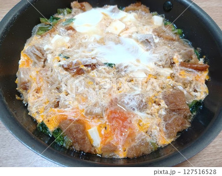 カツ煮　かつ煮　カツとじ煮　かつとじ煮　とんかつ　トンカツ 127516528