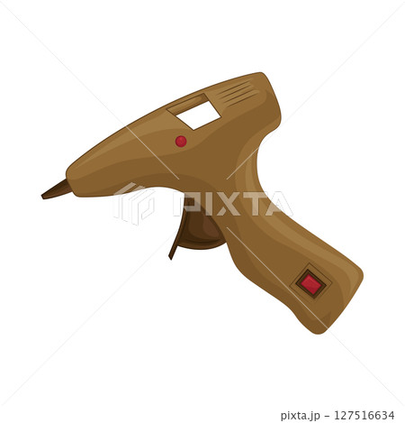 Illustration of Glue Gun Illustration of Glue Gun 127516634