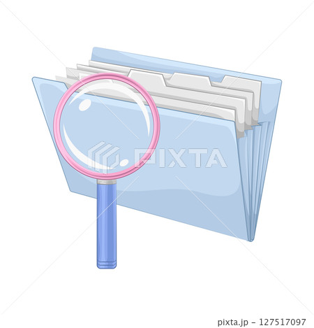Illustration of Search Folder 127517097