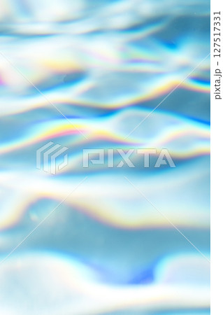 カラフルな水面　夏色のイメージ 127517331