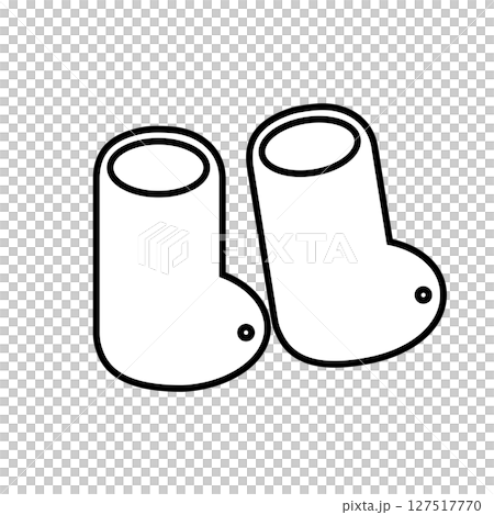 靴子的簡單插圖 127517770