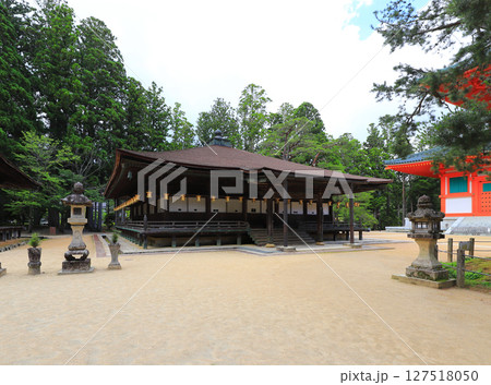 高野山　金剛峯寺　御影堂 127518050