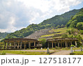 東洋一の規模と称された神子畑選鉱場跡です。1987年、明延鉱山の閉山により操業停止、閉鎖しました。 127518177