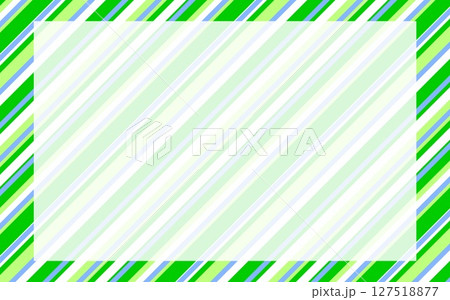 縞模様 フレーム ホワイトスペース ストライプ グリーン 縞模様 フレーム ホワイトスペース ストライプ グリーン 127518877