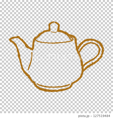 茶壺插圖 127519484