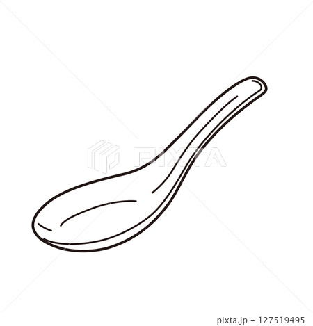 レンゲ 食器 イラスト レンゲ 食器 イラスト 127519495