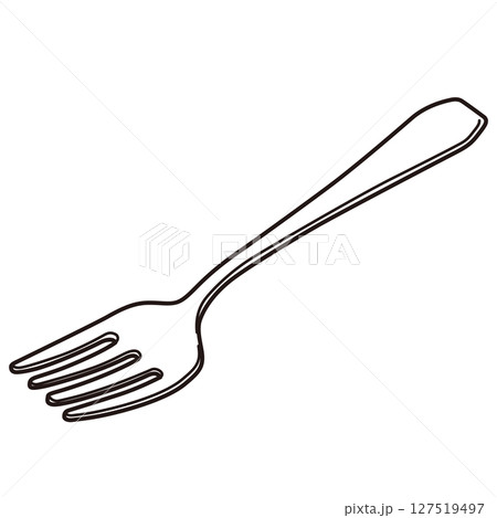 フォーク 食器 イラスト フォーク 食器 イラスト 127519497
