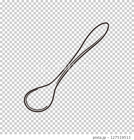 スプーン 食器 イラスト スプーン 食器 イラスト 127519513