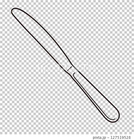 ナイフ　食器　イラスト 127519528