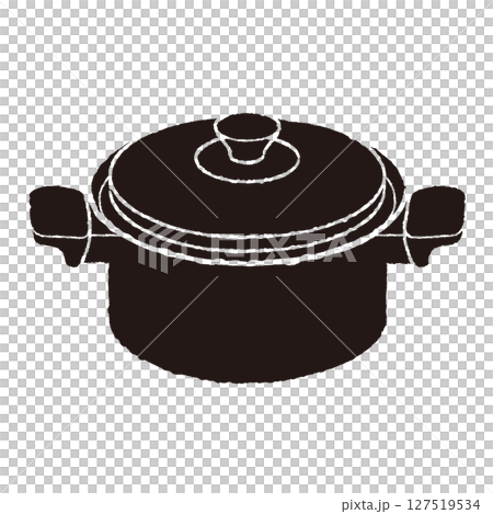 鍋　食器　イラスト 127519534