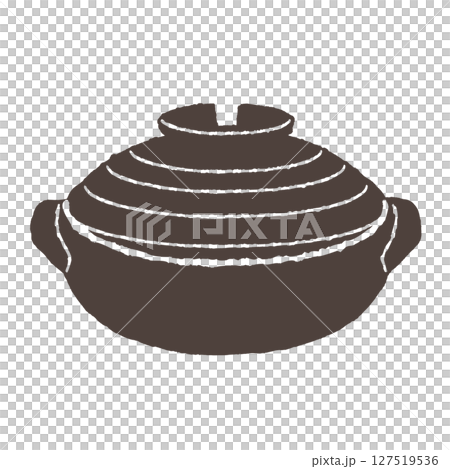 土鍋　食器　イラスト 127519536