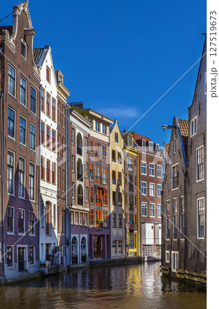 Canal in Amsterdam, Netherlands Canal in Amsterdam, Netherlands 127519673