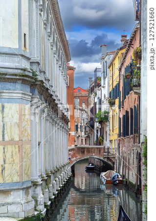 Cityscape with canal in Venice, Italy Cityscape with canal in Venice, Italy 127521660