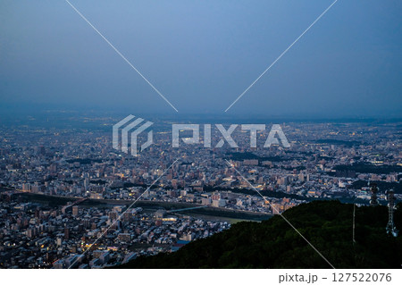 北海道札幌市藻岩山からの夜景 127522076