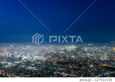 北海道札幌市藻岩山からの夜景 127522130