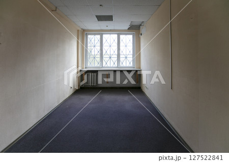 Empty room with beige walls. Empty room with beige walls. 127522841