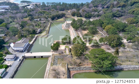 国史跡・世界遺産「萩城」 国史跡・世界遺産「萩城」 127524853