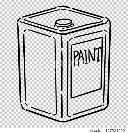 油漆罐_線條畫 127525000