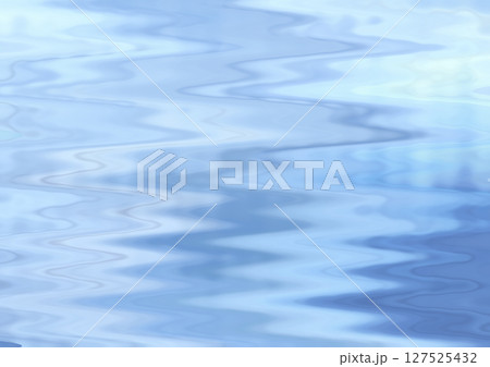 水の中のイメージイラストを細かい波状に加工した背景素材 127525432
