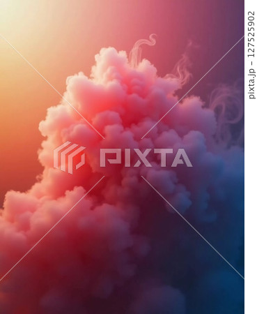 Bright plumes of colored smoke billow against a serene sky, infusing the natural landscape with a cascade of vibrant hues. This spectacle captivates onlookers, enhancing the ambiance. Generative AI Bright plumes of colored smoke billow against a serene sky, infusing the natural landscape with a cascade of vibrant hues. This spectacle captivates onlookers, enhancing the ambiance. Generative AI 127525902