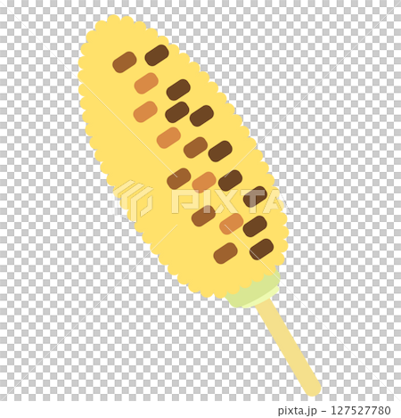 烤玉米節夏季節日向量插圖 烤玉米節夏季節日向量插圖 127527780