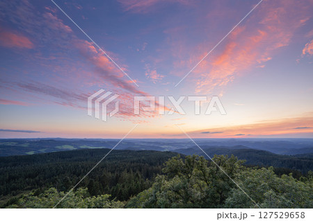 Eifel landscape, Rhineland-Palatinate, Germany 127529658