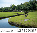 岡山後楽園の水路 127529897