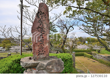 「佐賀の乱」の弾痕が残る佐賀城公園 「佐賀の乱」の弾痕が残る佐賀城公園 127530110