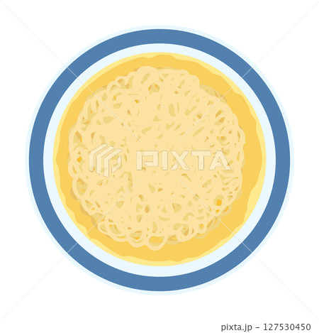 具なしの袋めんイラスト 具なしの袋めんイラスト 127530450