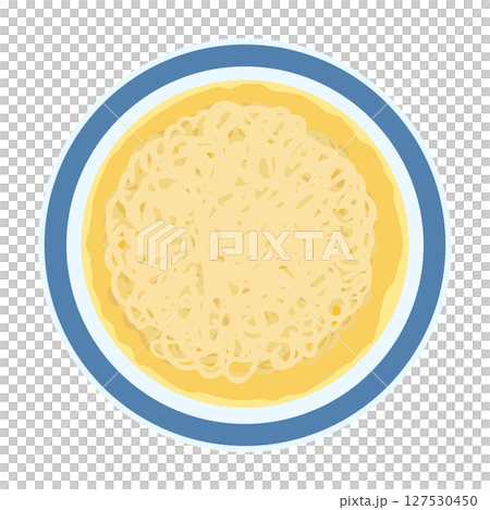 具なしの袋めんイラスト 具なしの袋めんイラスト 127530450