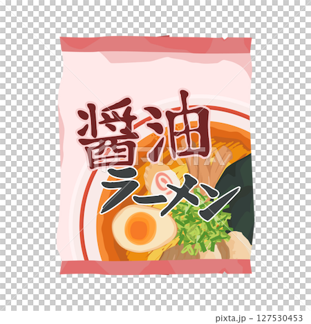 醬油拉麵插畫 127530453